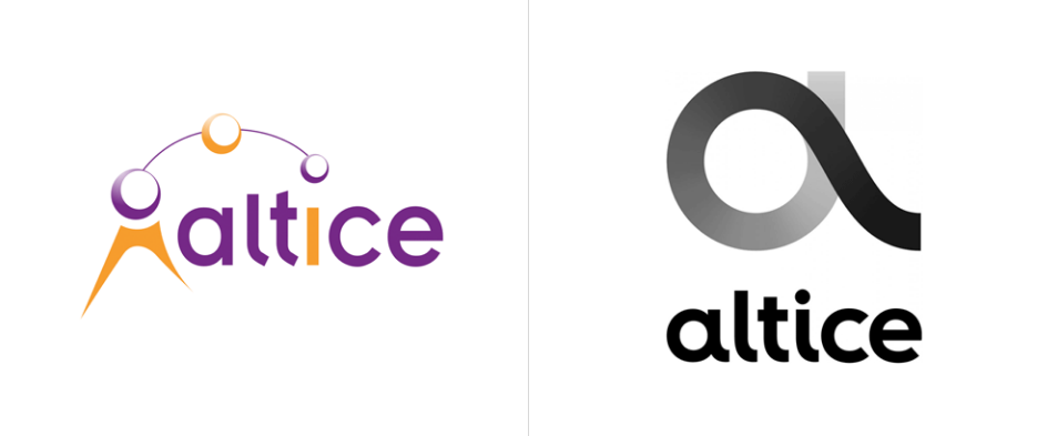 Altice 新舊logo對(duì)比